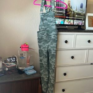 Camo overalls